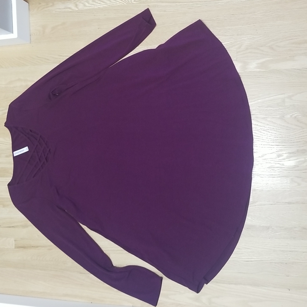 Purple swing dress/tunic